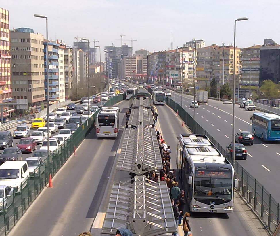 خطوط اختصاصی متروبوس استانبول
