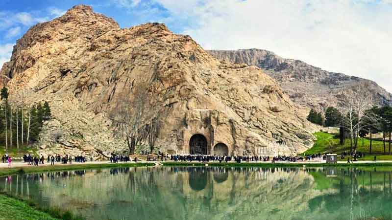 طاق بستان کرمانشاه | آثار تاریخی باستانی