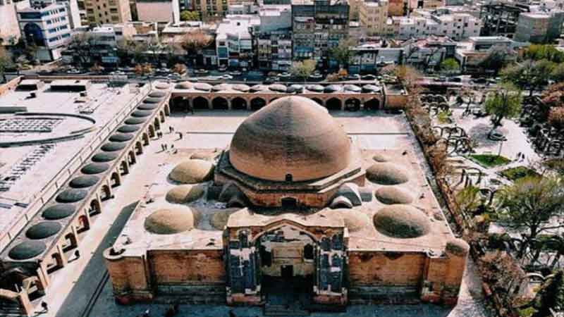 مسجد کبود تبریز از جاهای دیدنی تبریز